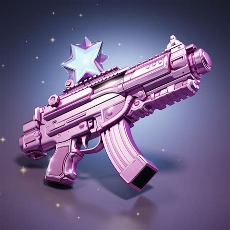 Premium Photo A Close Up Of A Toy Gun With A Star On Top Generative Ai