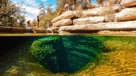 Jacobs Well Swimming Hole In Texas Micbergsma Swimmers Daily