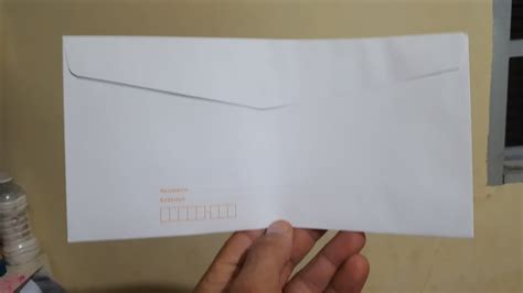 Como Fazer Envelope E Carta Youtube
