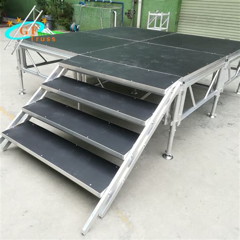 18mm Thickness Plywood Aluminum Mobile Stage Platform For Concert