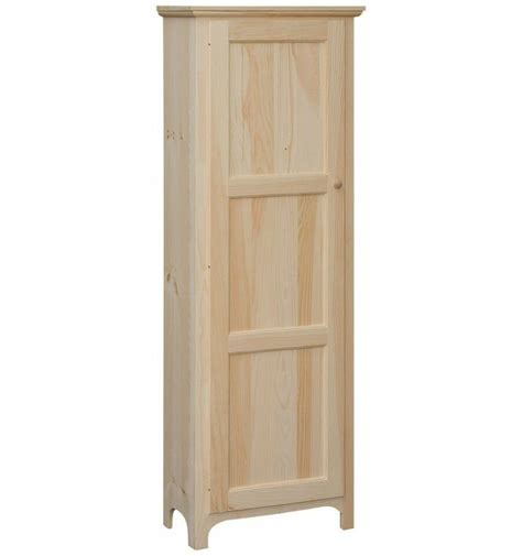 Any thoughts or a different point of view/ experience with this dilemma? AMISH Unfinished Pine 72" Rustic 1 Door Pantry Cabinet ...