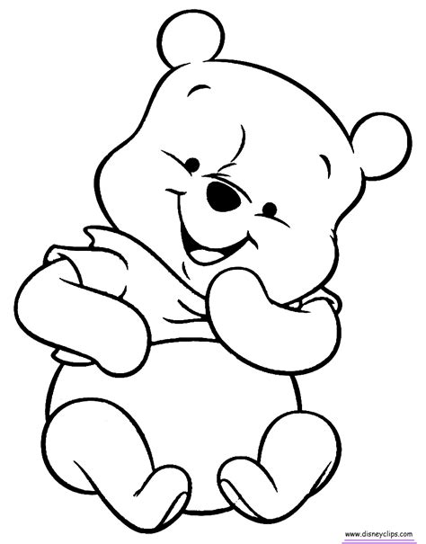Free winnie the pooh coloring pages. Baby Winnie The Pooh And Friends Coloring Pages - Coloring Home