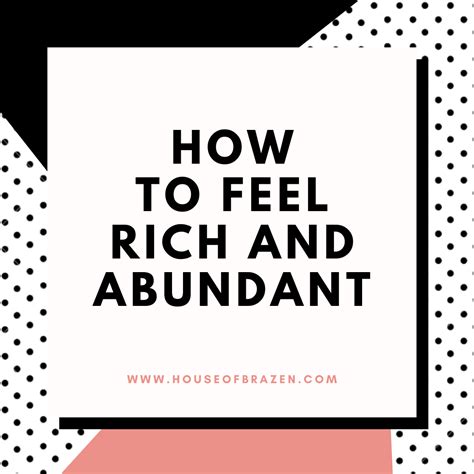 How To Feel Rich And Abundant Af Elise Mcdowell