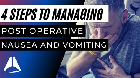 4 Easy Steps To Manage Ponv Post Operative Nausea Vomiting Youtube