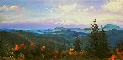 The Great Smoky Mountains Painting By Jacqueline Whitcomb Fine Art