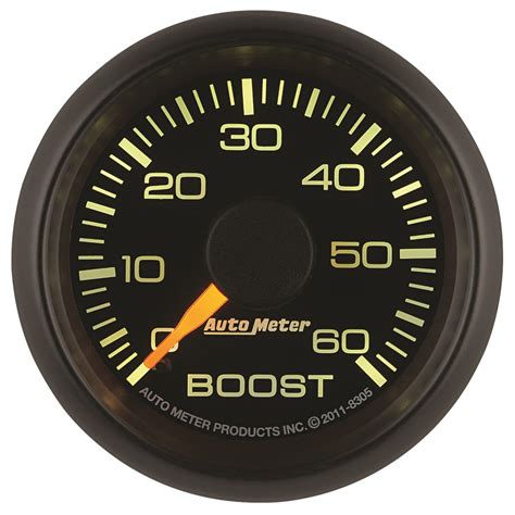 Buy Auto Meter 8305 Chevy Factory Match Mechanical Boost Gauge In