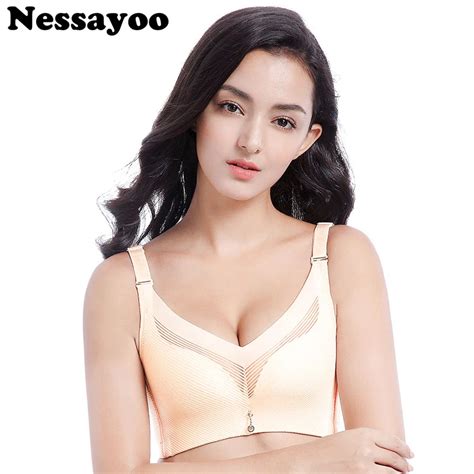 No Rims Push Up Big Size Bras For Women Wireless Bralette Thin Cup Spandex Bra 95c Full Cup Sexy
