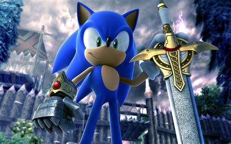 Sonic The Black Knight Sonic The Hedgehog Heroes Team Wallpaper