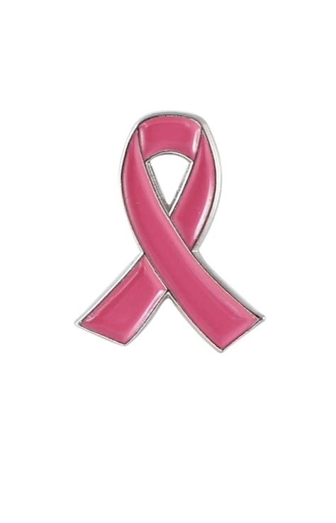 Official Pink Ribbon Breast Cancer Awareness Lapel Pin 1 Pin