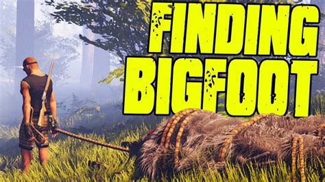 Finding Bigfoot Most Epic Monster Hunter Game Ive Ever Played
