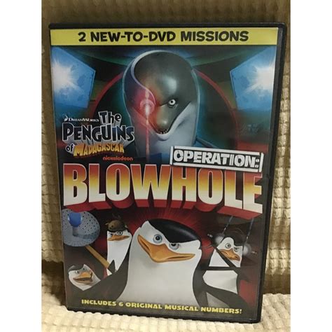 The Penguins Of Madagascar Operation Blowhole Dvd Shopee Philippines