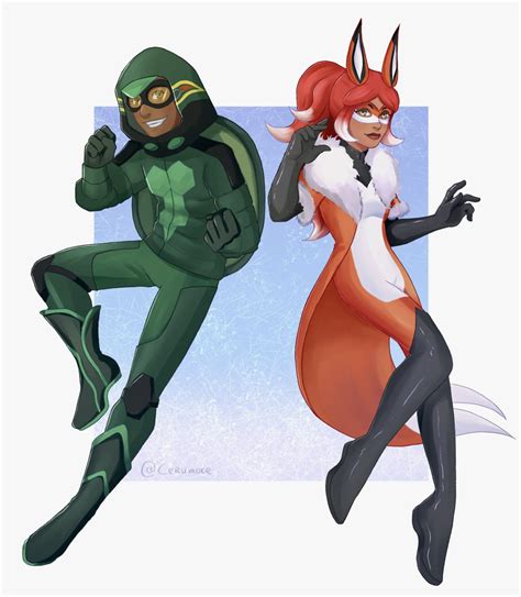 Carapace And Rena Rouge Miraculous Ladybug Fan Art 43831702