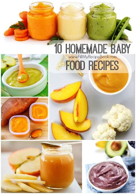 10 Homemade Baby Food Recipes Sweet Potato Baby Food Baby Food