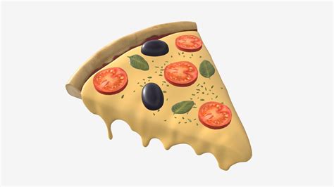 Pizza Slice Buy Royalty Free 3D Model By HQ3DMOD AivisAstics