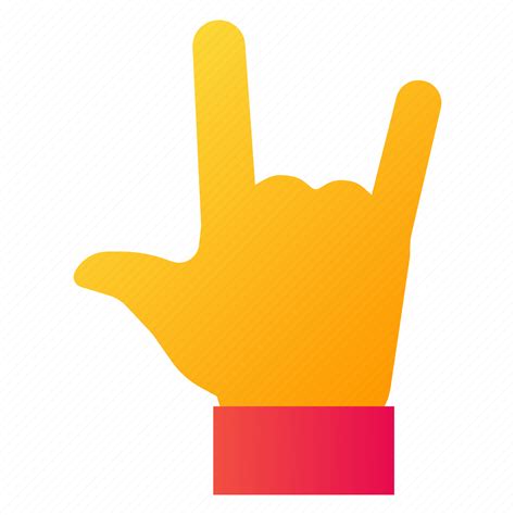 Gesture Hand Metal Rock Icon Download On Iconfinder