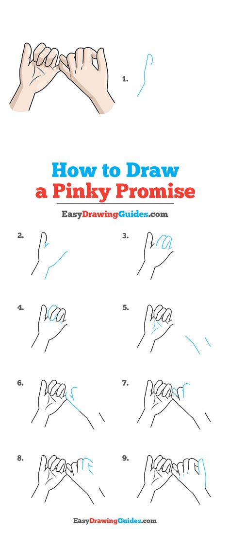 How To Draw A Pinky Promise
