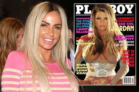 Katie Price Makes Plea To Pose For Playboy Years After Naked Front