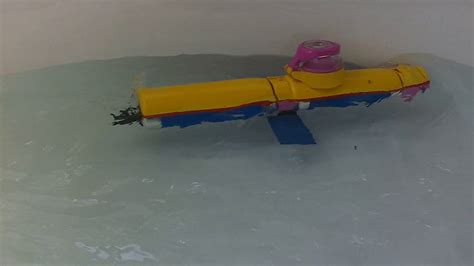 Mini submarine rc high powered 3.7v toy with remote controller 14cm model. DIY RC Submarine - YouTube