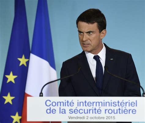 S Curit Routi Re Manuel Valls A D Voil Le Plan Du Gouvernement Hier