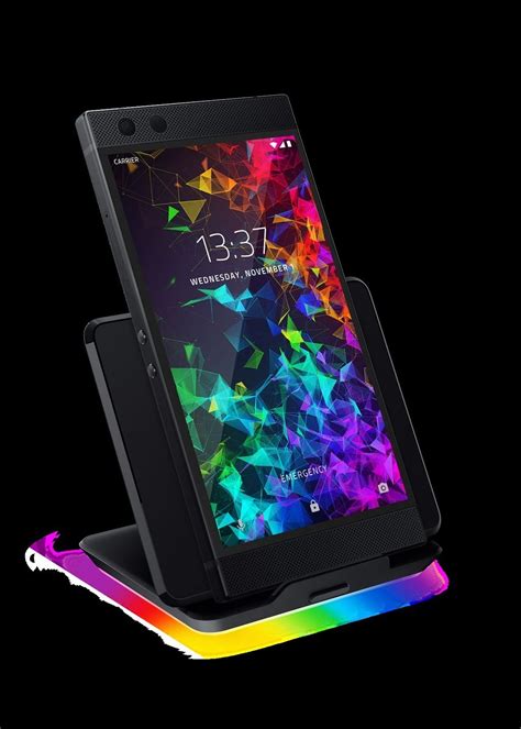 12 mp, f/1.8, 25mm (wide), 1/2.6, 1.4µm, dual pixel pdaf + 12mp rear camera and supports wifi, nfc, gps, 3g and 4g lte. Razer Phone 2 is here with Snapdragon 845, Chroma lighting ...