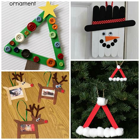 Ponad 20 Christmas Popsicle Stick Crafts For Kids To Make Iwofr