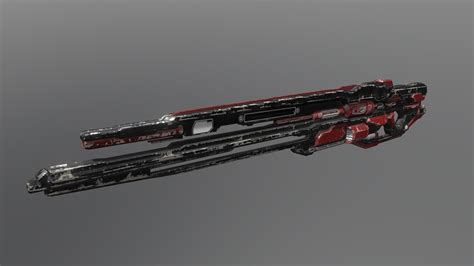 Halo Forerunner Sniper Rifle 3d Model By Centbair Furrydragon