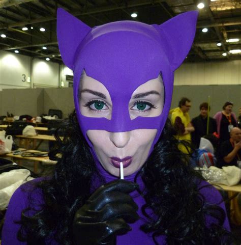 Purple Catwoman Lolly By Ghosttrin On Deviantart