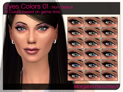The Sims Resource Eyes Colors 01 Non Default