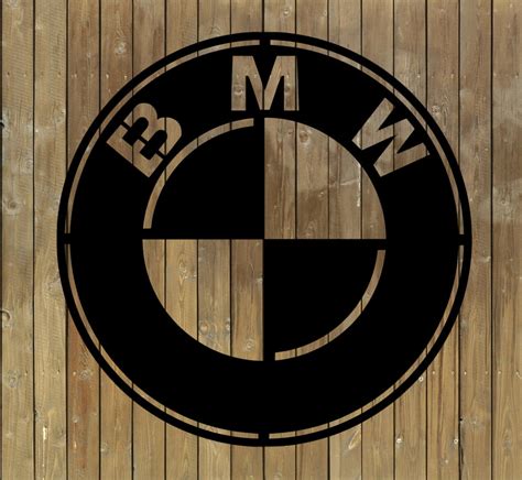 Printing And Graphic Arts Bmw Logo Dxf For Laser Cut Business