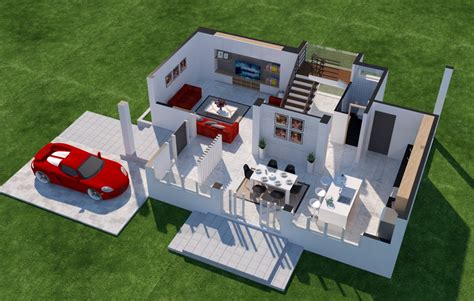 Sweet home 3d is a free interior design application. Cool Service Alert: A 3D Floor Plan Design Service From ...