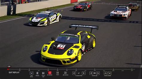 Assetto Corsa Competizione Spa Min Race Porsche Gt Youtube