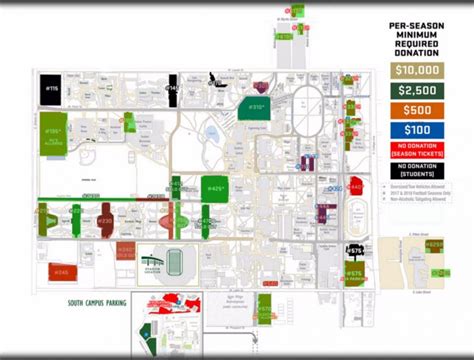 Csu Gameday On Campus Parking Map Mwc Sports Forum Mwc Message Board