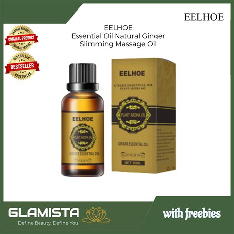 Glamista Eelhoe Lymphatic Drainage Detoxification Essential Oil Natural
