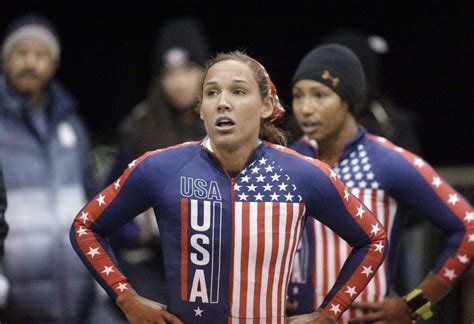Lolo Jones Gets Support From Top Us Womens Bobsled Driver Los