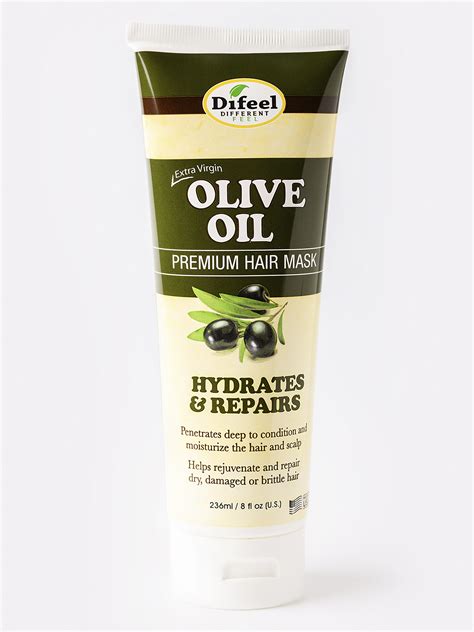 Difeel маска для волос с маслом оливы Olive Oil Premium Hair Mask 236 мл — купить в интернет
