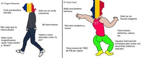 The Virgin Romania Vs The Chad Chad Meme Subido Por Kaka325 Memedroid