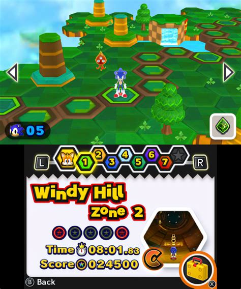 Sonic Lost World 3ds Game Ui Database