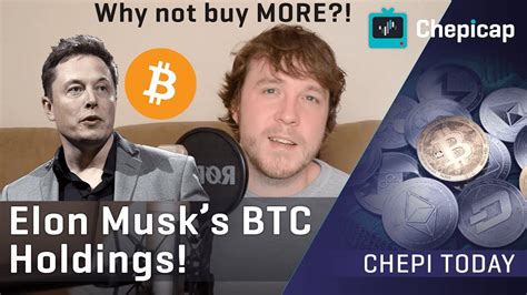 In the us, orders for new tesla cars can now be secured with the equivalent of a $100 deposit in bitcoin. Elon Musk reveals Bitcoin holdings!!! Why isn't he buying ...