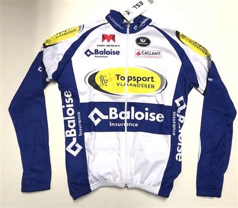 Topsport clothing ® infinity inc. Topsport Vlaanderen Baloise Vermarc Trui Lange Mouw ...