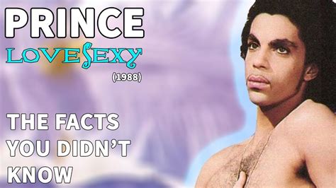 Prince Lovesexy 1988 The Facts You Didnt Know Youtube