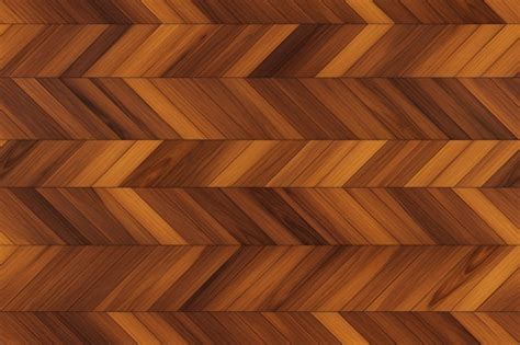 Premium Ai Image Dark Brown Wood Parquet Flooring Seamless Texture