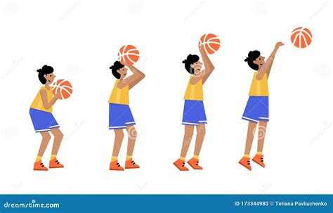 Basketball Vector Illustration Stock Vector Illustration Of Action