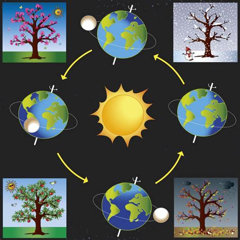 The Four Seasons Environmental Education Geography And Physical Science