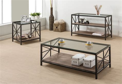 Benjara benzara metal frame coffee table with glass top, silver, amazon $ 1094.40. Avondale Black Glass Coffee Table - Steal-A-Sofa Furniture ...