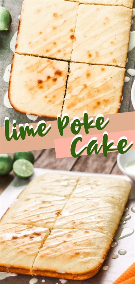In a large bowl add the eggs, vanilla and avocado oil as instruction on the cake mix box. Lime Poke Cake | Recipe | Healthy dessert recipes easy ...