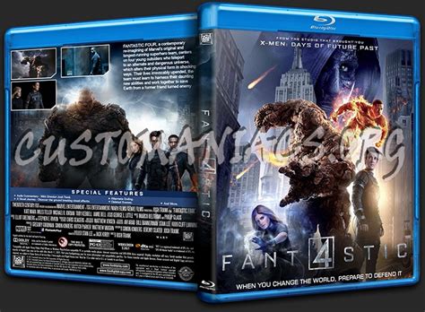 Fantastic Four 2015 Blu Ray Cover Dvd Covers And Labels By