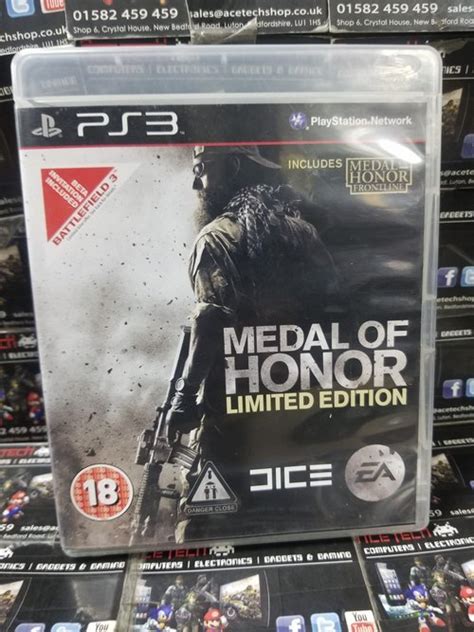 Medal Of Honor Limited Edition Sony Ps3 Video Game — Ace Tech