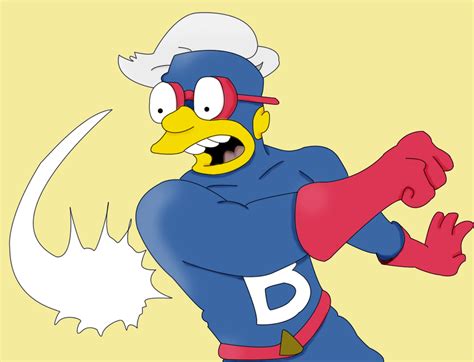 A Superhero With Glasses Thesimpsons