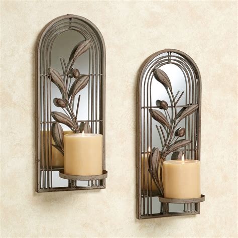 Corvabria Wall Candleholder Pair Candle Holder Wall Sconce Candle