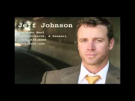 Jeffrey Johnson Voice Over Reel Youtube